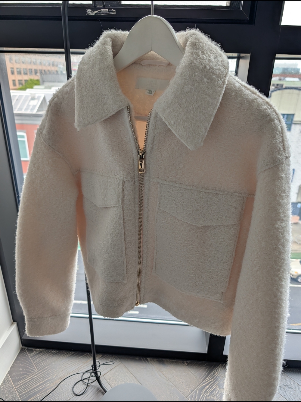 Zara Off White Jacket